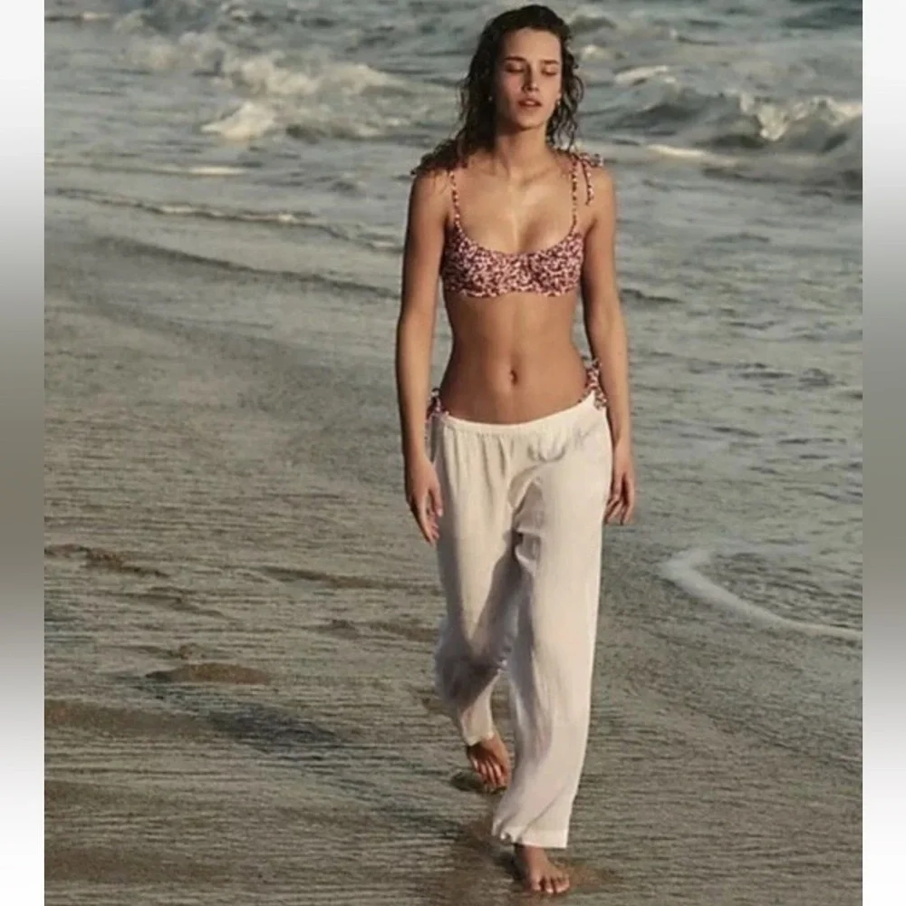 J.Crew Relaxed beach pant in airy gauze BX630